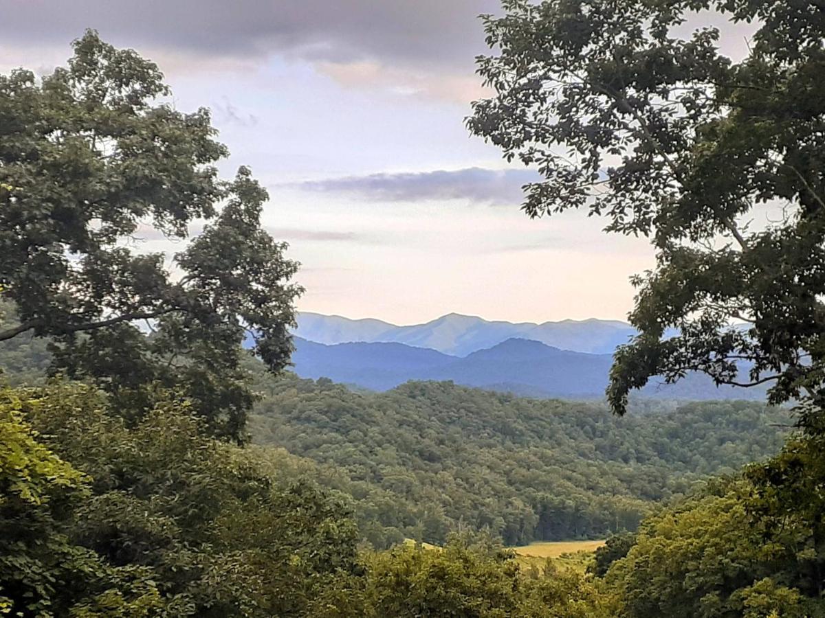 Treetops Cabin Easy To Asheville With Fast Wifi And Great View Swiss Exterior photo